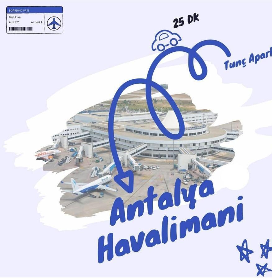 Tunç Apart Hotel Antália Exterior foto